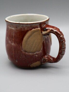 Vtg '70s Takahashi Stoneware Pottery Coffee Mug Figural Elephant Made in Japan